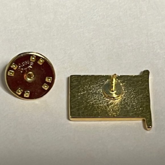 VTG Hamilton Ontario Canada Pre-Amalgamation Flag Collectible EnamelPin Pinback - Picture 9 of 9